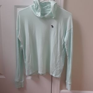 Girls long sleeve hoodie abercrombie kids